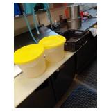 Plastic Storage Bins and Basket Lot