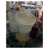 Plastic Commercial Storage Containers