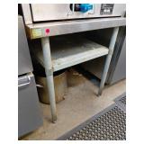 Sani Safe 30x30x34in Stainless Work Table