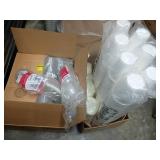 Plastic Drinkware and Foam Cups Lot