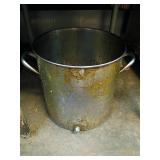 Stainless Deep Fryer Grease Pot With Handles