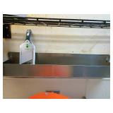 Wall-Mounted Stainless Steel Storage Bin