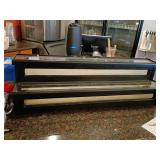 2 Wooden Countertop Display Cases