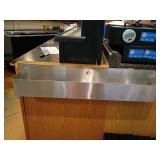 Stainless Steel Wall-Mount Utility Bin