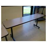 2 Rectangular Utility Tables, 72x18x30