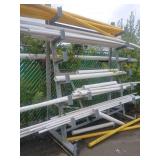 Metal Rack for PVC Pipe Storage Only