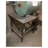 Steel Work Table 33x30x32 Inches