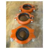 3 SPF RC2 1-1/2' Pipe Couplings