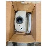 White Ceramic Toilet Tank and Lid