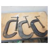 3 C-Clamps: Jorgensen and Armstrong