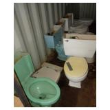 Used Toilets, Multiple Colors and Styles
