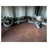 Four Industrial Swivel Caster Wheels