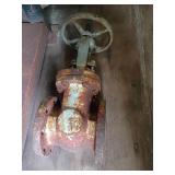 Large Industrial Cast Iron Gate Valve