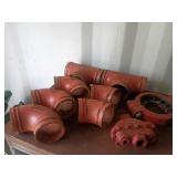 Victaulic 4-Inch Grooved Pipe Fittings Assortment