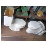 White Porcelain Toilets