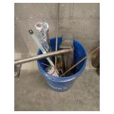 Metal Scrap and Hardware in Lowe's Bucket