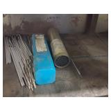 Welding Rods and Steel Plate Lot