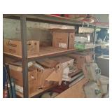 Metal Shelving Unit 6ft Tall by 7ft Long