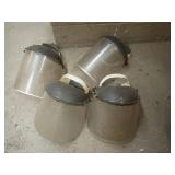 4 Polycarbonate Face Shields