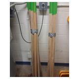 Approx 5ft Tall Wooden Garden Stakes