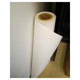 Wide Roll of White Paper