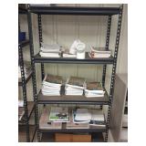 Metal Storage Shelving Unit Approx 6ft Tall