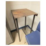 Steel Table, 20in by 3.5ft Height