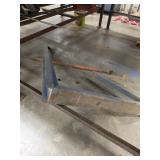 Steel Welded Angle Brackets, Set of 2