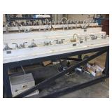 Large Faucet Installation Practice Setup