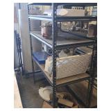 Metal Shelving Unit, Approx 6ft Tall
