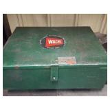Wachs Green Metal Tool Storage Box