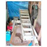 Aluminum Step Ladder for Outdoor Use