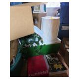 Holiday Decorations and Cooler Lot