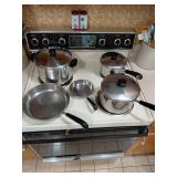 Revere 8-Piece Stainless Steel Cookware Set