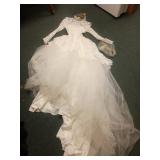 TownsCraft Lace Wedding Dress Set