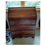 Mahogany Drop Front Secretary Desk