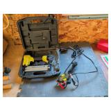 Air Nailer With Case and Stanley Battery Charger