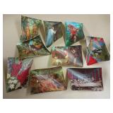 Warped 3-D Collector Series Postcards