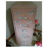 Heavy 4-Drawer Metal File Cabinet, 15 x 29 x 40