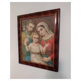 3 Framed Religious Artworks