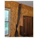 Vintage Logging Saw and a stove Shovel