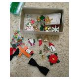 Christmas and Costume Jewelry Lot