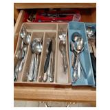 Kitchen Flatware and Utensil Lot