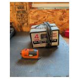 Electromite 4A Charger and Laser Level