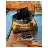 DeWalt Tool Bag With Drill Bits and Accessories