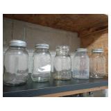 Mason Jars Including Ball and Atlas
