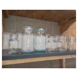 Glass Canning and Storage Jars