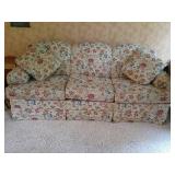 King Hickory Floral Sofa, 80 x 34 Inches