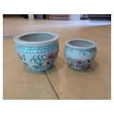 Hand Painted Ceramic Planters