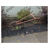 Antique Hand-Pushed Garden Cultivator